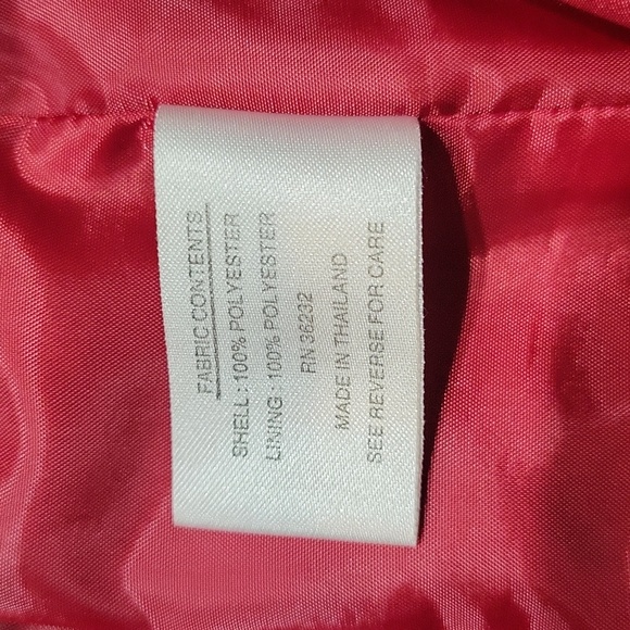 Gallery women's red long maxi full length double breast trenchcoat 10P - Picture 9 of 10